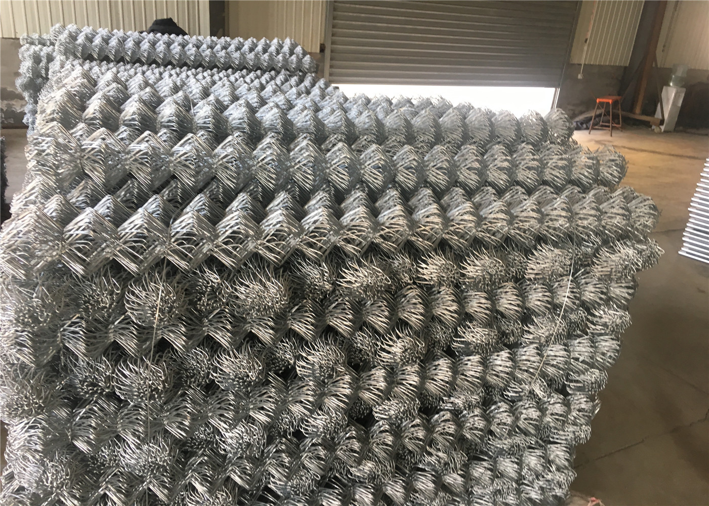 6ft x 10ft chain mesh temporary fencing panels ,construction fence panels frame OD 42mm and Mesh 60mm x 60mm x 2.7mm dia