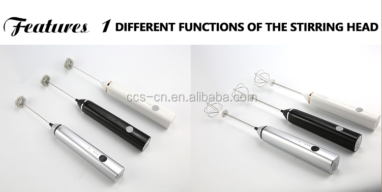 304 Stainless Steel Usb Whisk Egg Mixer Set Usb Rechargeable Eggbeaters Set Egg Beater Set Mini Egg Beaters