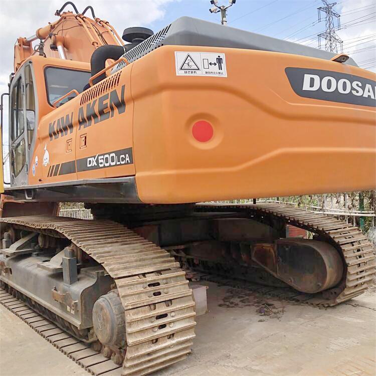 2015 DOOSAN DX500LCA Heavy Duty Excavator 50 Ton Machine Weight Imported from Korea