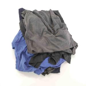 China 100 Cotton Cutting Reused Clothing Rags 10kg 20kg 25kg Mechanic Rags for Industrial Use Color Mixed Cotton Rags wholesale