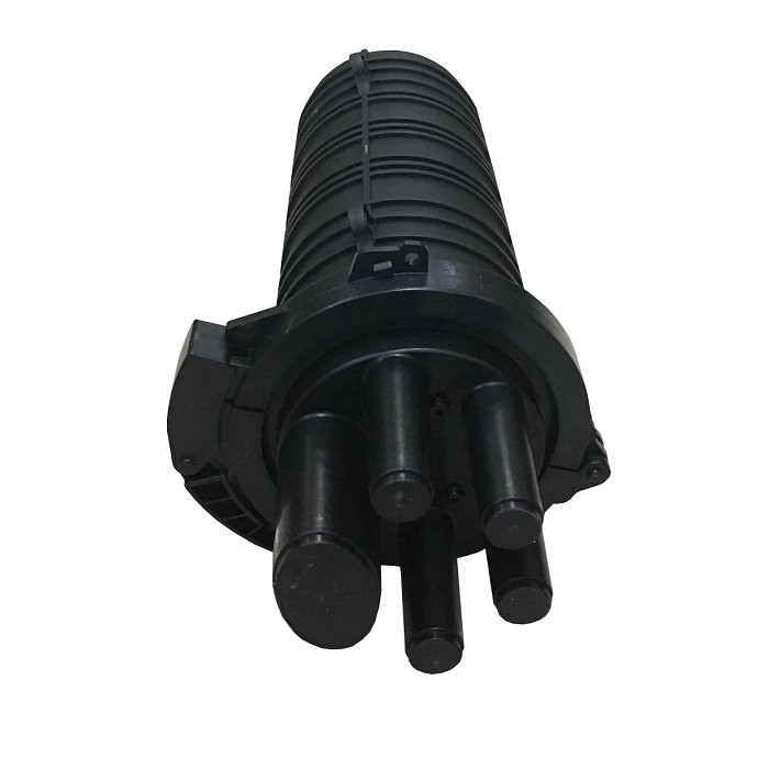 120Fibers Dome closure vertical Splice Closure for Aerial Pole Mount IP68 with UV protection outdoor closure