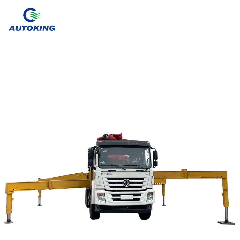 52m Truck Mounted Concrete Boom Pump HOWO Concrete Pump Truck Diesel Power