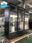 Vertical Refrigeration Equipment Beverage Sprite Freshness Cooler Showcase