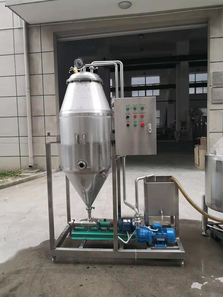 Online Support After Service for 1000L/H Vacuum Degasser of Soya Milk Full Automatic