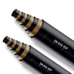Synthetic Rubber High Pressure Hose , EN 856 4SP Hydraulic Hose