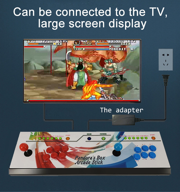 Home Use Arcade Games Luxury Wire Iron Console With Small Press Button Game Console For Sale