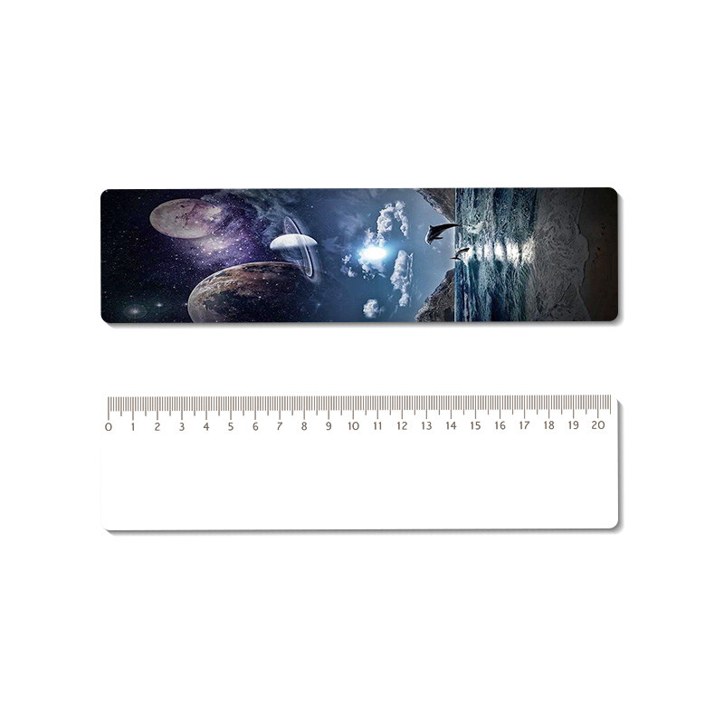 Durable Universe 3D Lenticular Ruler For Kids , Custom Lenticular Printing