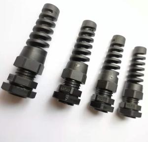 China IP68 Waterproof Electrical Gland Connectors Flex Spiral Cable Gland Strain Relief wholesale