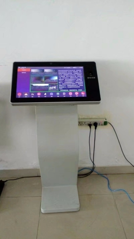 21.5" inch LCD retail ordering interactive Android tablet for restaurant shopping mall