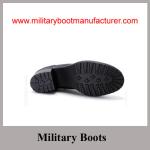 Wholesale China Made Black Full Grain Leather Police Lady Officer Shoes