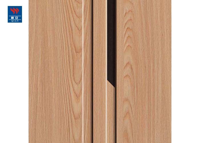 Eco Friendly Wood Polish Streak Wooden Door Elegant Wpc Wood Door For Bathroom