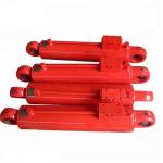 Truck Lift Forklift Hydraulic Cylinder / Parker Seals Pneumatic Lift Cylinder
