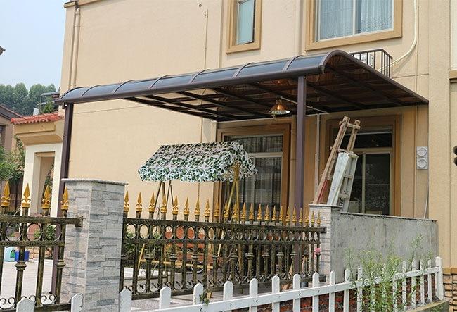 Customizable White Plastic Building Materials Window Balcony Awning