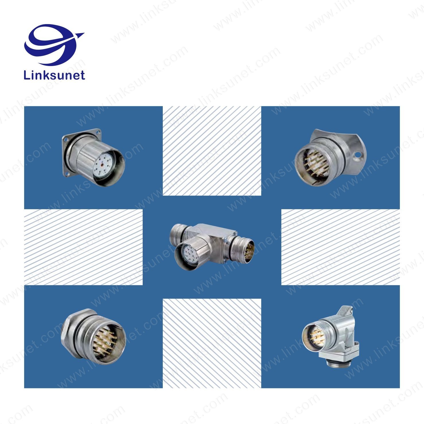 Robot Teaching Device Soldering Wiring Harness Hummel Copper - Zinc Alloy Straight Connector