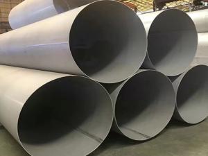 China 0.7mm 0.8mm Stainless Steel Welded Pipe 316L High Tensile Strength wholesale