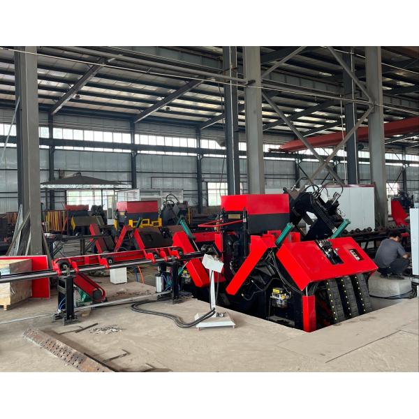 50~220mm Range Of Accurate Distance CNC Angle Drilling Machine BT40 Drilling Spindle