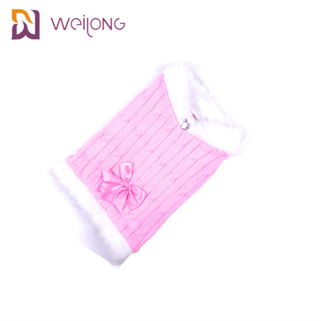 Turtleneck Knitted Pet Clothing Sweater Warm Pet Winter Clothes Outfits for Dogs Cats