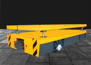 China Speed Adjustable 15ton AGV Transfer Cart With Magnetic Navigation wholesale