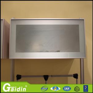 China mill finished anodized bathroom kitchen cabinet aluminum door frame wholesale