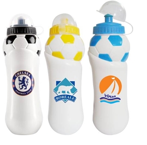 soccer style water bottles for World Cup