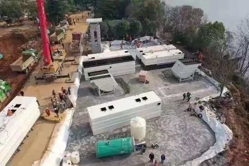Customizable Sewage Treatment Plant With 220V/380V Power Supply And High Capacity 500L/h-10000L/h