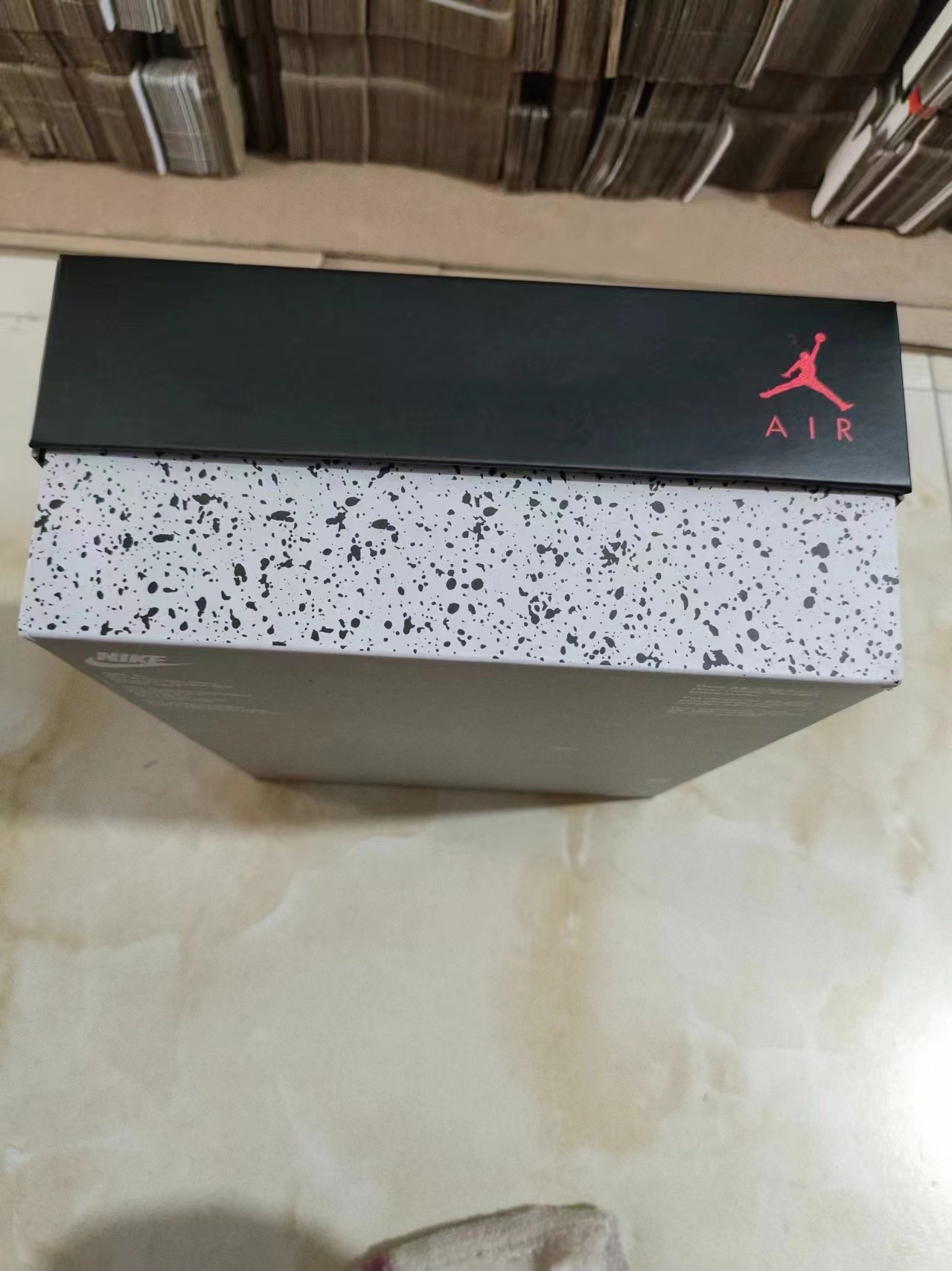 Wholesale Folding Jordan Shoe Box Paper Packaging