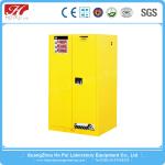 Yellow Flammable Industrial Lab Furniture Stainless Steel Material