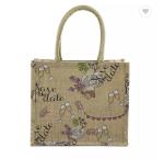 Waterproof Eco Reusable Jute Ladies Handbags Custom Pattern