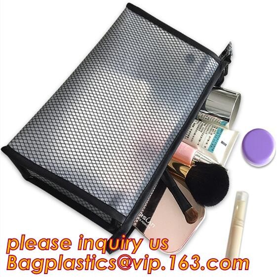 Promotional Low MOQ colorful A5 size matte waterproof mesh PVC file pocket folder/document bag with zipper and custom lo
