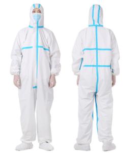 China Non Woven Disposable Protective Wear With Excellent Tensile Strength wholesale