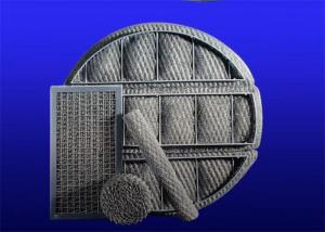 China Thickness 130MM Metal Demister Pad Top Loading High Filtration Efficiency wholesale