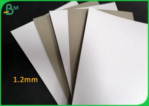 China 800g Laminated One Side Duplex Board Grey Back For Making Photo Album wholesale