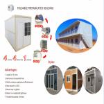 20ft Portable Foldable Prefab Fabricated Collapsible Container House