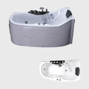 China Waterfall Surfing Heated Jacuzzi Bathtubs Air Jetted Massage With Seat wholesale