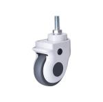 Thermoplastic Rubber Medical Grade Hospital Bed Caster Wheels 125mm