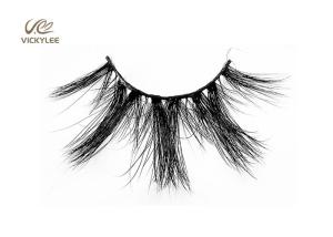 China Natural Stereo Reusable 26MM 6D Volume Lashes wholesale