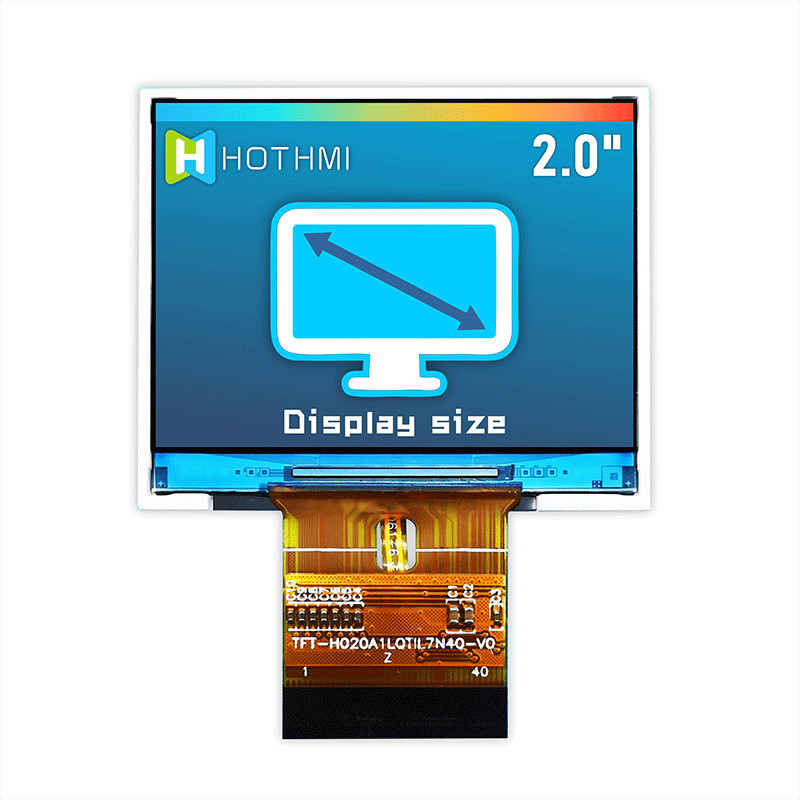 2.0 Inch TFT LCD Module Display 320x240 SPI Industrial Monitor Manufacturer
