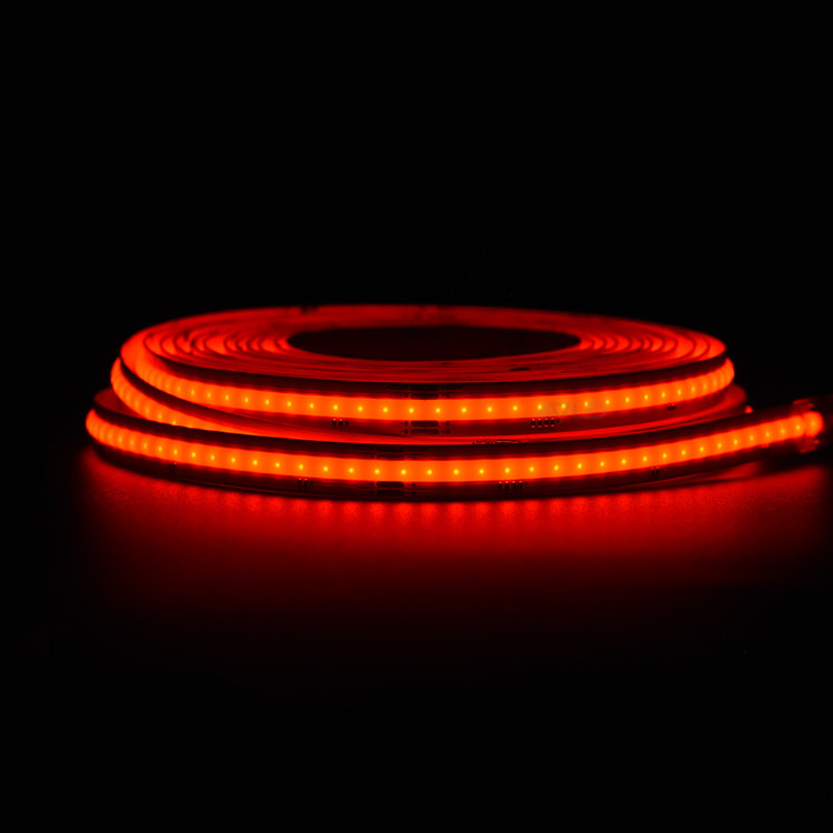 Rgb Cob Led Strip 24V 630 Leds/m Chip on Board High Density Cob Strip Light