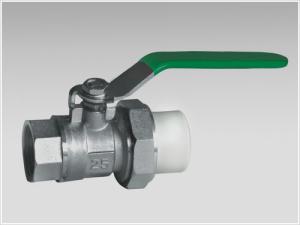China female brass ball valve for PPR pipe wholesale