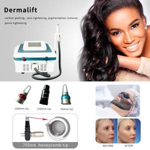 China Dermal Picosecond Laser Tattoo Removal Machine Skin Lightening Air Cooling wholesale
