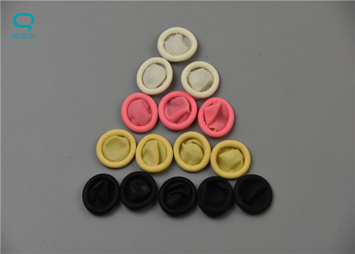 Cream Color ESD Rubber Finger Stall used in Industrial