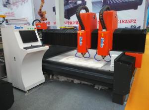 China 1325 Double Spindle Plane Stone Carving Machine High Precision wholesale