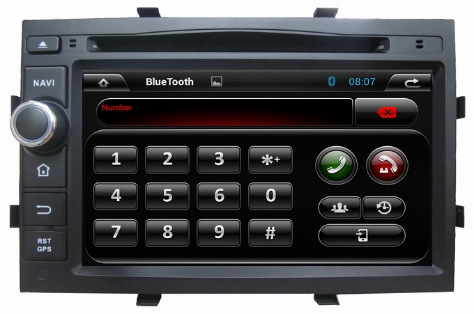 Android multimedia system Chevrolet Cobalt with steering wheel control TV radio OCB-7049C