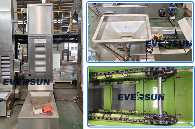 Multiple Inlets / Outlets Z Type Grain Elevator 50m Lifting Height 1.8 - 10L Bucket Volume