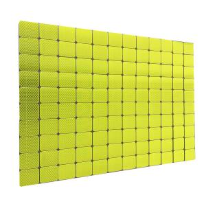 China Yellow Reflective Tape Stickers For Safety Promotional Decals wholesale