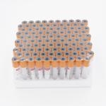 Single Use Clot Activator Tube Blood Collection Tube Sterile Glass Disposal
