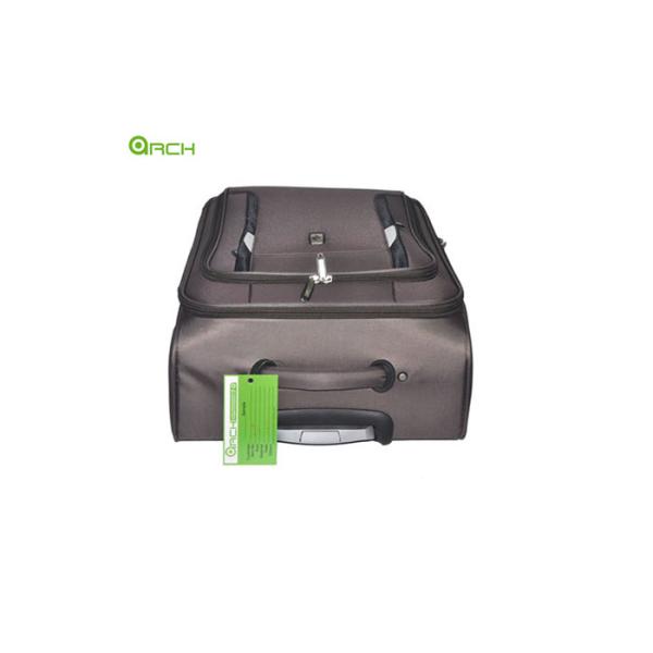 Classic Dobby Nylon Trolley Bag Trolley Soft Sided Luggage with Multi- Pockets