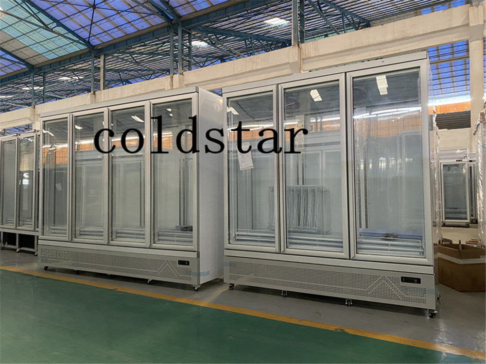 Vertical Refrigeration Equipment Beverage Sprite Freshness Cooler Showcase cooler/Fridge