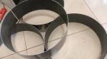 Low Friction Sheet Metal Bearing , PTFE Kevlar Woven Lining Valve Guide Bushing