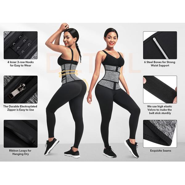 S-3XL 3D Embroidery Waist Trainer for Plus Size Women to Control Tummy and Lose Weight